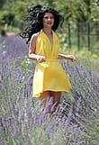 yellow dress
