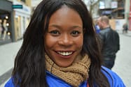 woman with winter coat 